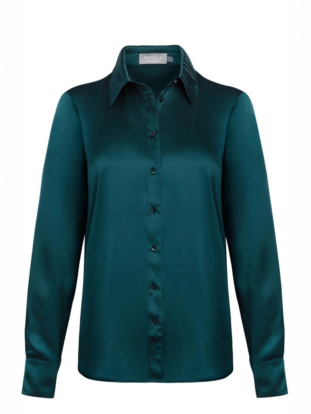 NWT Ravella Monaco Emerald Green Silk - Picture 2 of 7